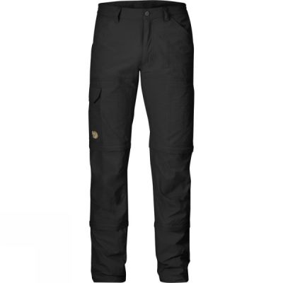 Pantalones Fjallraven Cape Point MT 3 Stage Hombre - Negras - Chile BUX756382